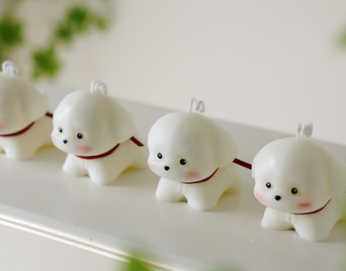 小狗手工蜡烛